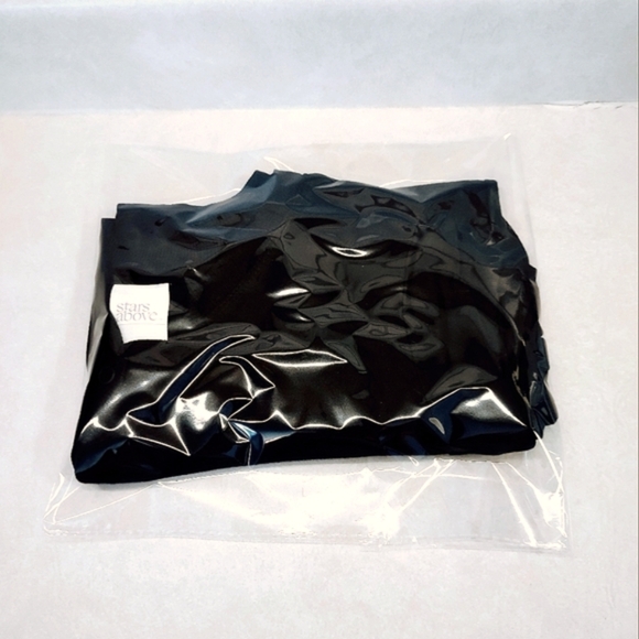 STARS ABOVE BLACK HENLEY SLEEP SHIRT WOMEN'S SIZE M - Picture 7 of 7